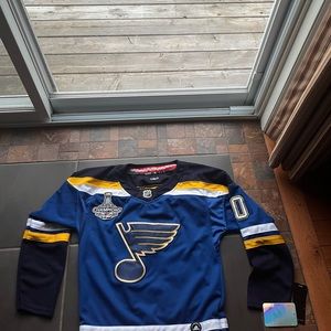 COPY - St. Louis Blues, Brayden Schenn Stanley Cup Final Jersey.